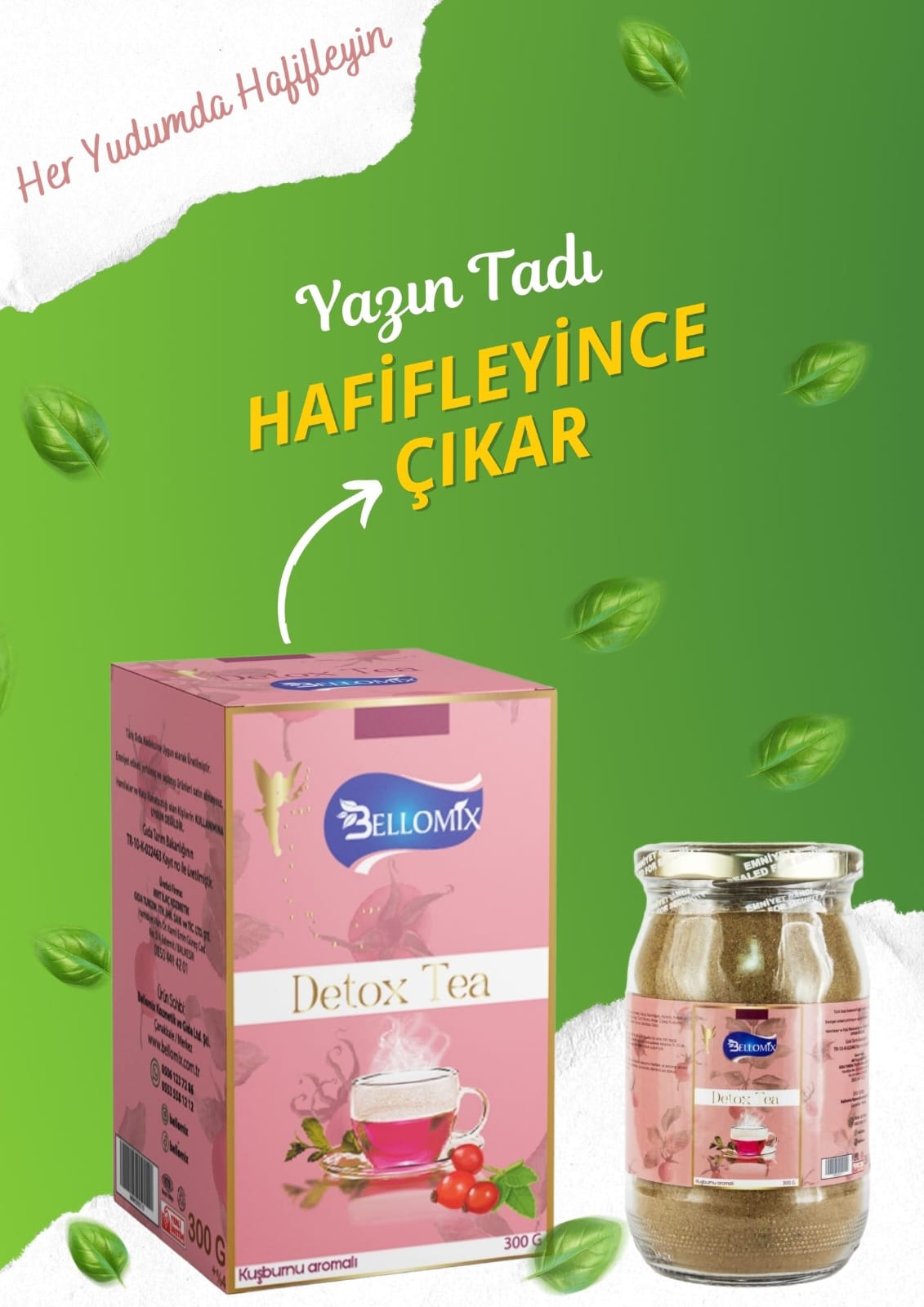 Bellomix Detox Tea Kuşburnu